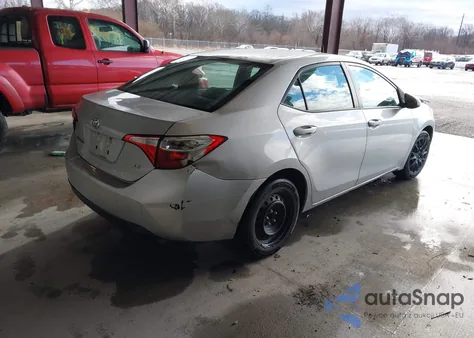 2016 Toyota Corolla Le from USA, damaged, VIN 2T1BURHE7GC547073